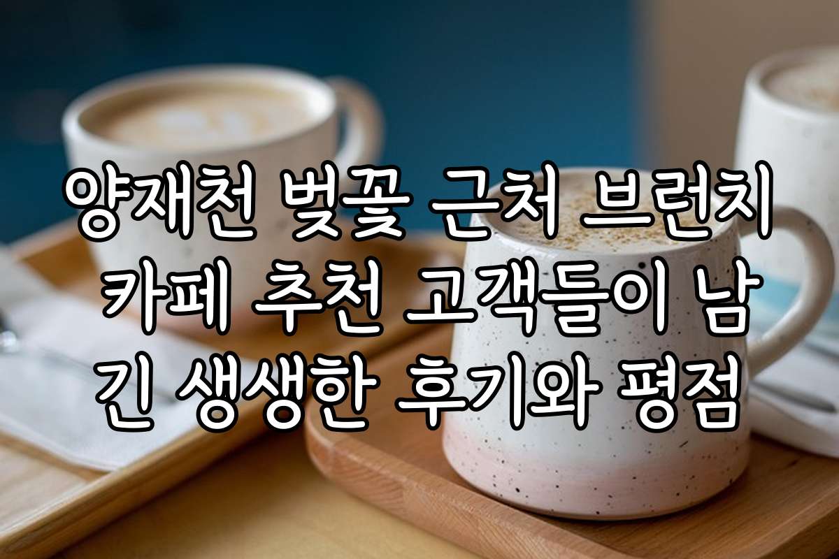 양재천 벚꽃 근처 브런치 카페 추천 고객들이 남긴 생생한 후기와 평점 양재천 벚꽃 근처 브런치 카페 추천 고객들이 남긴 생생한 후기와 평점